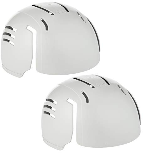 Ergodyne - 23382 Skullerz 8945 Universal-Sicherheits-Bump-Kappeneinsatz, leicht, passt in Jede Baseballmütze, 2er-Pack, grau