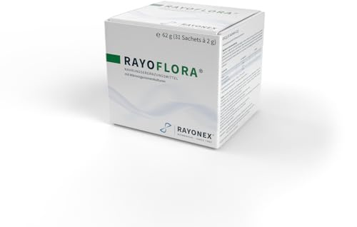 Rayoflora® - Probiotische Mikroorganismen, Packung (62 g) mit 31 Sachets à 2,0 g