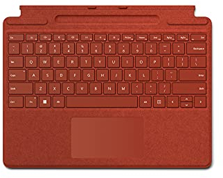 Microsoft Surface Pro 8 / 9 / X Signature Keyboard Mohnrot