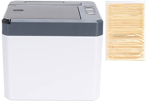 Lwuey Sensor Toothpick Dispenser - Hands-Free Hygienic, 250 Bamboo Picks, Automatic Infrared Design for Home/Kitchen/Restaurant