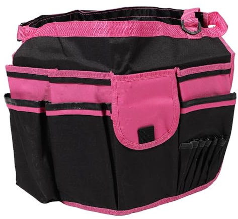 Homoyoyo 1pezzi Per Utensili Multi Organizzatore Oxford Per Giardinaggio Indoor e Outdoor Capacità e Resistente Colore Rosa