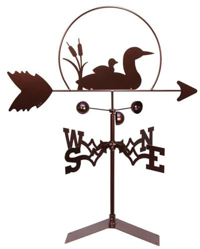 Dekorative Gartenflagge für den Außenbereich, Eisen-Ente, Wetterbanner für Garten, Wetterfahne, Wetterfahne, Heimdekoration, Basteln, Heimschmuck