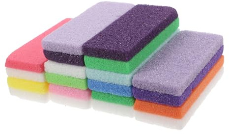 VALICLUD Pietra Pomice per Pedicure, Rimuovi Calli e Pelle Morta in Poliuretano, 10 Pezzi, Leggera e Portatile per Saloni di Bellezza e Casa