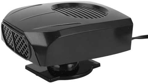 Naroote Car Heaters For Vehicle, Heater For Car Auto Defroster Windshield Defogger with 12V Automobile Windscreen Black Portable For For Fast Heating