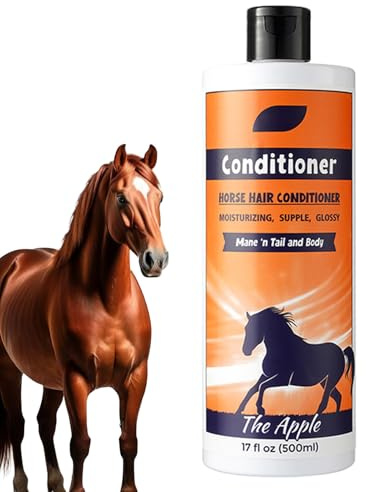 Champú, Champú para Crines Y Mangos - Champu Y Acondicionador Natural para Caballo 500ml 520g | Abrillantador De Melena, Cola, Limpiador, Acondicionador De Pelaje, Pelaje
