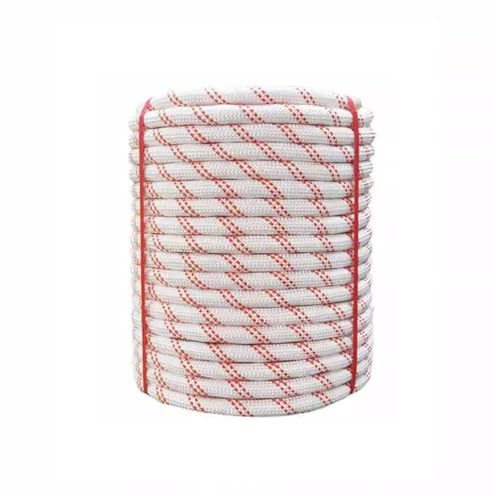 Geflochtenes Nylonseil Polyester Seil 12 MM Rope Paracord Kletterseil Nylonseil Für Outdoor Garten Und DIY(12mm,20m/66ft)