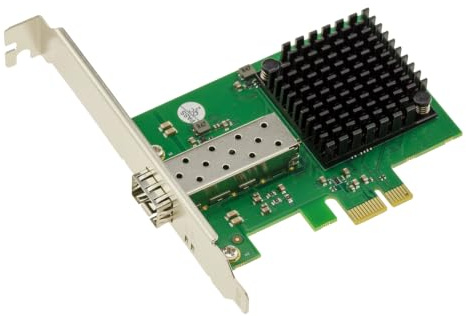 KALEA-INFORMATIQUE Carte Réseau PCIe Gen4 x1 10G SFP+ RTL8127ATF | Puce Realtek RTL8127ATF avec faible Consommation et faible dégagement de chaleur