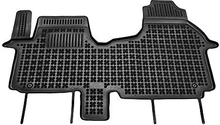 MTM Gummimatten für Renault Trafic Van 2014- Passform, Fussmatten mit hohem Rand 5 cm, cod. 3D 7108