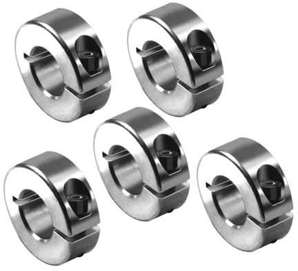 Modellbau Berthold Klemmringe Stellring Alu (5 Stück) in 2,0-3,0-4,0-5,0-6,0-8,0 oder 10,0 mm (10,0 mm REM 30137)