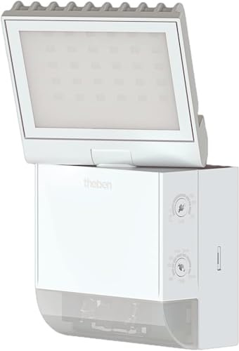 Theben 1020800 theLeda S8-100 projecteur à LED avec détecteur de mvt blanc