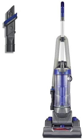 Tower TXP30 Bagless Vacuum Cleaner 750 W 2-in-1, Ultra Lightweight, 2 m Stretch Hose, HEPA Filter, Cleaning Brush, Blue, 2.5 Litre Capacity
