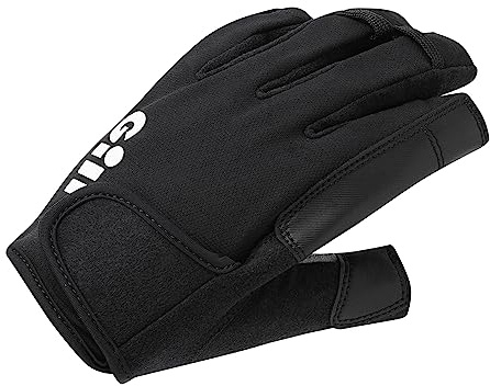 Gill Championship Guantes Cortos para Vela y Vela Ligera - Negro