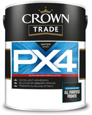 Crown Trade All Purpose Primer PX4 White 5L