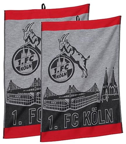 1. FC Köln Geschirrtuch 2er Set Skyline
