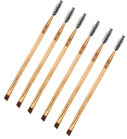 POPETPOP 6stücke Augenbrauenpinsel Doppelseitig Make-up-tool Für Wimpern Und Augenbrauenpinsel Mit Hoher Leistung Und Langlebigkeit