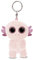 NICI Schlüsselanhänger GLUBSCHIS Axolot Xomo 9cm rosa - Plüsch-Begleiter Kuscheltieranhänger mit Schlüsselring für Schlüsselband, Schlüsselbund & Schlüsselhalter