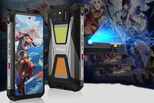 CHANGLES 8849 Tank 3S Rugged Smartphone with Projector 32GB RAM 512GB ROM Dimensity 8200 5G 50MP Main Camrea 64MP Night Vision Dual Sim