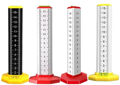 Regla de nivelación de techo, Regla de igual altura para carpintería,Herramienta especial para colocar baldosas - Regla de posicionamiento de nivel, regla de elevación horizontal, regla isométrica par