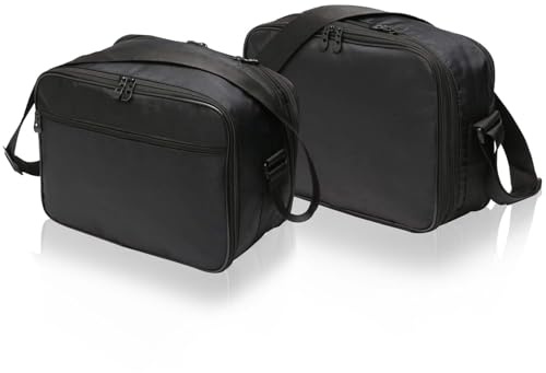 GETMORE Parts Innentaschen kompatibel mit Moto Guzzi V85 TT Seitenkoffer ab 2019 | Motorrad Zubehör | Koffertaschen | Motorrad Tasche | Koffer Zubehör