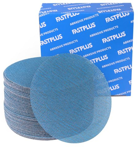 40 dischi abrasivi 150 mm grana 400 rete ceramica carta abrasiva anti polvere carta vetrata velcro disco abrasivo per levigatrice orbitale