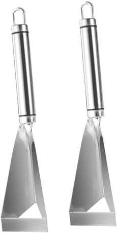 STOBAZA 2 pezzi Taglierina per Frutta e Verdure in Acciaio Coltello da Intaglio Portatile Utensile da Cucina Multifunzione con Superficie Liscia e Design Compatto per Uso e Ristoranti