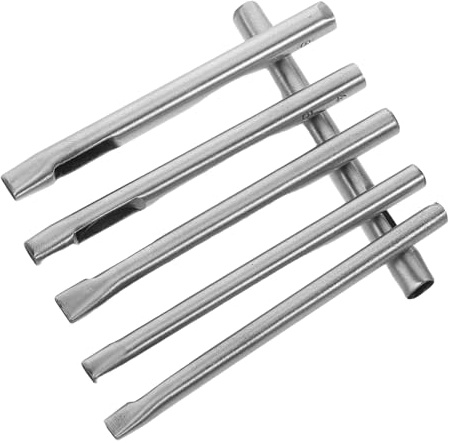 Hemobllo 6 Piezas Perforadora De Cuero Perforadora Ovalada Para Correas De Reloj Para Cinturones