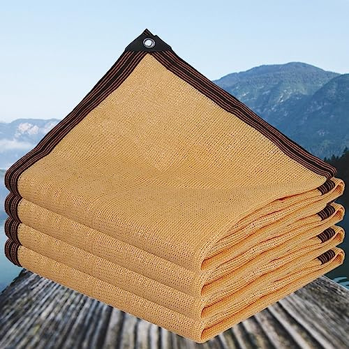Rete a vela ombreggiante con protezione UV, 85% 95%, protezione solare per giardino, balcone e serra, 8 m x 8 m, con occhielli per una facile installazione