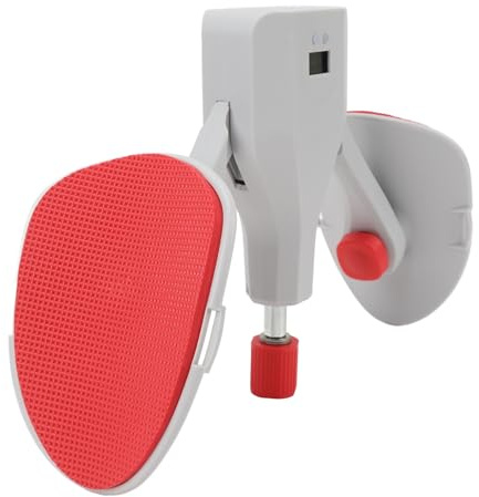 Dilwe Allenatore per Cosce, Attrezzatura per Esercizi per Gambe con Tensione Regolabile da 10-35 Kg con Contatore Digitale per Palestra di Casa, Cuscinetti in Schiuma EVA a Comfort Migliorato, (GREY)