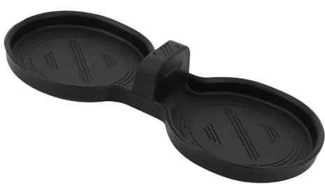 ACOGEDO Inserto de Posavasos con Portavasos de Silicona, Repuesto de Tapete Elástico Antideslizante para Tazas de Coche