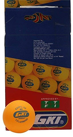 GKI Kung Fu Tisch Tennis Ball (Orange)