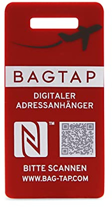 Bagtap - Silikon - digitaler Gepäck und Reiseanhänger