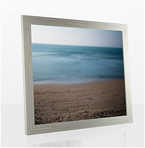 Bilderrahmen Monzetta Puzzlerahmen 48x64 Pinie Gekälkt Dekor 64x48 cm Antireflex Kunstglas