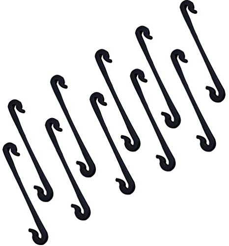 200 Stück Pflanzenclips Pflanzenbinder Gartenschnur Pflanzenband Garten Kabelbinder Pflanzenklammern für Tomaten Rosen Gurken Rankpflanzen Rankhilfe Pflanzen Rebe Clips