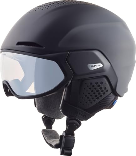 ALPINA Alto V Unisex Skihelm Snowboardhelm Ski Helmet Wintersport schwarz NEU schwarz