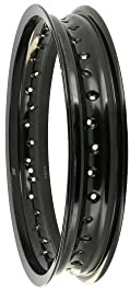 Felge 2,5 x 16 Alufelge, Schwarz eloxiert