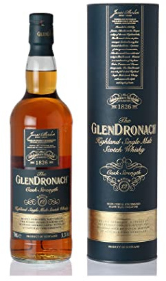 GLENDRONACH - Cask Strength Batch 12 - Whisky Single Malt - Origine : Ecosse/Highlands - 58,2% Alcool - Bouteille 70 cl
