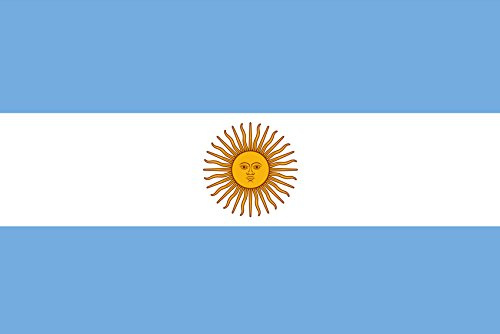 Imán REFRIGERADOR Bandera Argentina