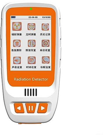 Geiger Contatore Radiazioni Nucleari Rilevatore Monitor, Beta Gamma X-Ray Tester, Handheld Radiation Monitor con Display LCD