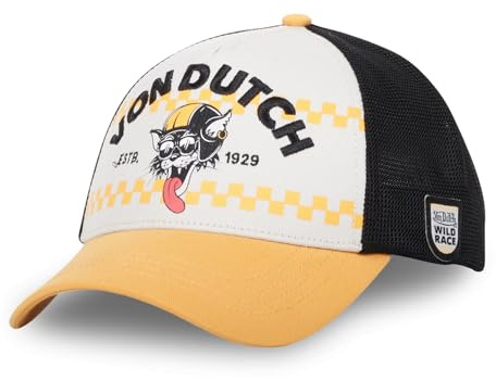 Von Dutch Kappe für Damen & Herren, Trucker-Kappe WILD GATO, verstellbar