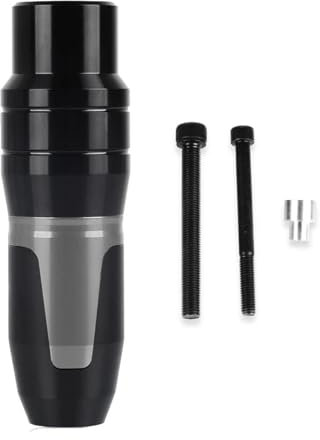DZNEFYUP Für Z400 2019 Z900 Z1000 Z800 Z750 Z300 Z650 Motorradzubehör Rahmen Sturzpads Auspuff Schieber Crash Protector(Grau,B)