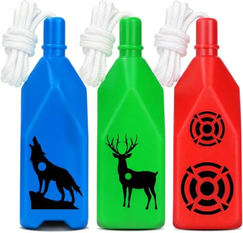 Hikeen 3/6 Pack Shatterproof Bottle Shooting Targets, Plastic Bottles for Backyard Shooting, with Hanging Rope for Target Practice, Ideal for Indoor and Outdoor Training