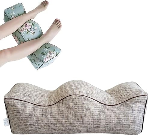 JuanNest Venenkissen Beinhochlagerungskissen,Unter-Knie-Kissen,Beinkissen Zum Schlafen,Bein- Kniestütze,Beinstütze Für Bett,Knöchelpolster Für Die Altenpflege,Vorbeugung Und Linderung Von Dekubitus L