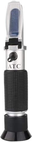 refraktometer 0~32% optisk socker Mat Drycker ATC Content Meter Tool Handheld Rött vin och honung
