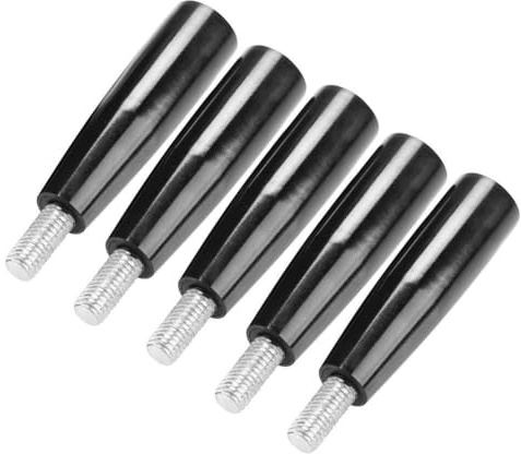 Ausla de Baquelita de 5 Piezas, Reemplazo de Giratorio M10x80 Mm para Fresadoras de Roscas, Fácil Instalación y Diseño Duradero