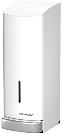 AIR-WOLF Seifenspender, 1200ml, Edelstahl weiß beschichtet, Serie Alpha
