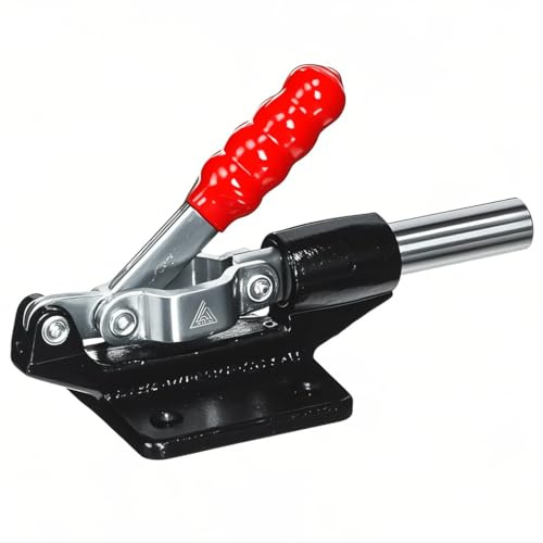 KangTeer Push Pull Toggle Clamp, 500Lbs Holding Capacity 32mm Plunger Stroke, Quick Release Adjustable Clamp for Woodworking Welding Fixed
