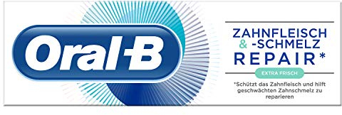 Oral-B Zahnfleisch und -schmelz Repair Extra Frisch Zahnpasta, 6er Pack (6 x 75 ml)