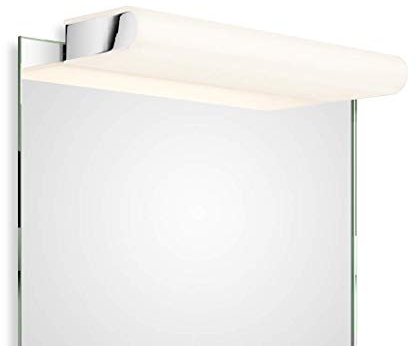 Decor Walther Book Spiegelaufsteckleuchte LED, chrom - 40 cm