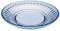 Villeroy & Boch Boston Plato Decorativo para ensaladas y postres, Cristal, Azul