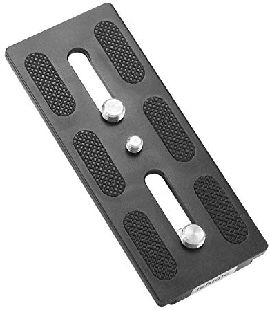 Tripod Arca Plates 120mm Quick Release Plate Universal Arca-Swiss Standard for Camera Tripod Ball Head with 1/4 and 3/8 inch Screw